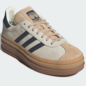 Heritage Gazelle Bold in Cream/Navy/Rose Beige